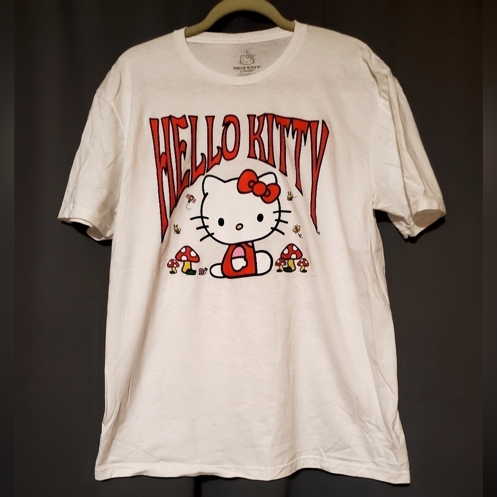 Hello Kitty Mushroom Shirt NWOT